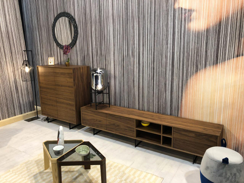 Буфет DUPEN W-130 орех (walnut)