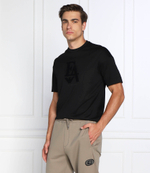 футболка Emporio Armani - черный(6L1TG1 1JSAZ)