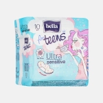 Прокладки Bella For Teens Sensitive супертонкие 10шт