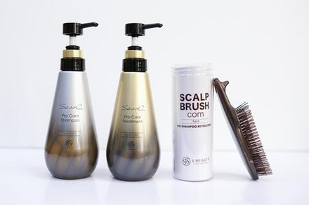 S-HEART-S Подарочный набор SASSO + Scalp Brush(белая или коричневая на выбор )