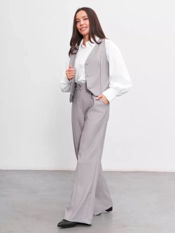 Брюки палаццо широкие классические