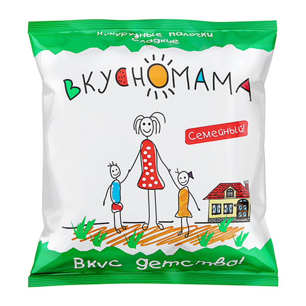 Кукурузные палочки "Вкусномама Семейный" 90гр*24шт