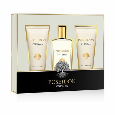 Мужской парфюмерный набор Instituto Espanol Poseidon Only Man EDT 3 предмета