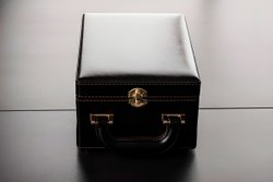 Набор бокалов для шампанского "Цветок" 2 шт. в подарочном футляре