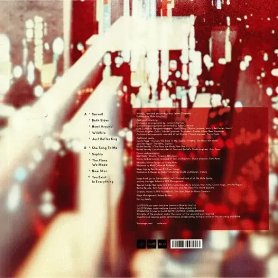 Maps – Colours. Reflect. Time. Loss. (White) LP