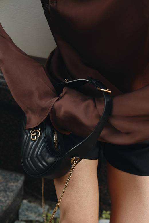 Лонгслив из модала brwn