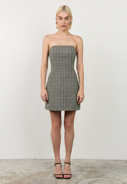 Корсетное платье мини