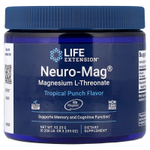 Life Extension, Neuro-Mag®, L-треонат магния, тропический пунш, 93,35 г (3,293 унции)