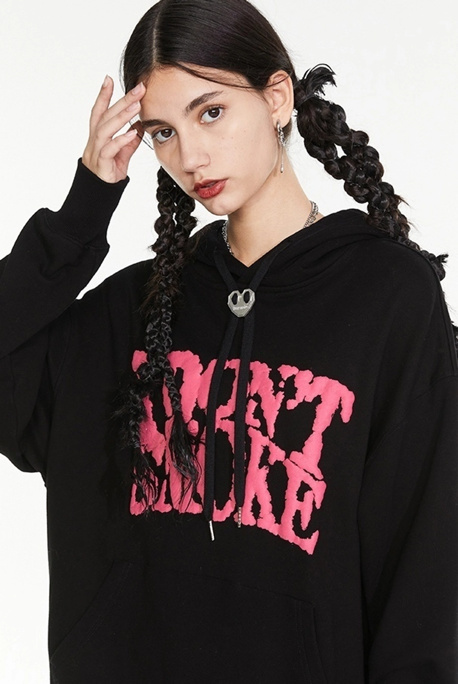 Худи DONSMOKE "Cloud Logo" Oversized Hoodie