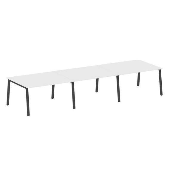 Метал Систем Переговорный стол (3 столешницы) на А-образном м/к БА.ПРГ-3.3