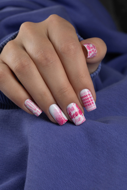 Swanky Stamping Пластина для стемпинга 123 надписи