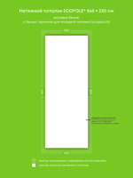 Натяжные потолки 28.5 м2, 10.5 м2, 13.2 м2