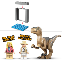 LEGO Мир Юрского периода — Побег велоцираптора 76957