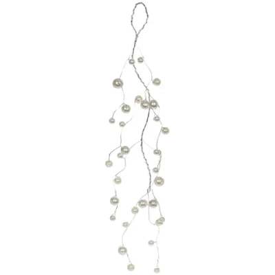 Подвеска «Изящный жемчуг» 22 см, Белый