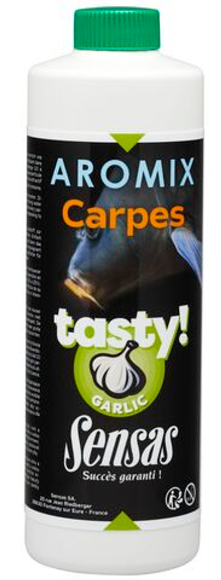 Ароматизатор Sensas AROMIX CARP TASTY GARLIC 0.5л