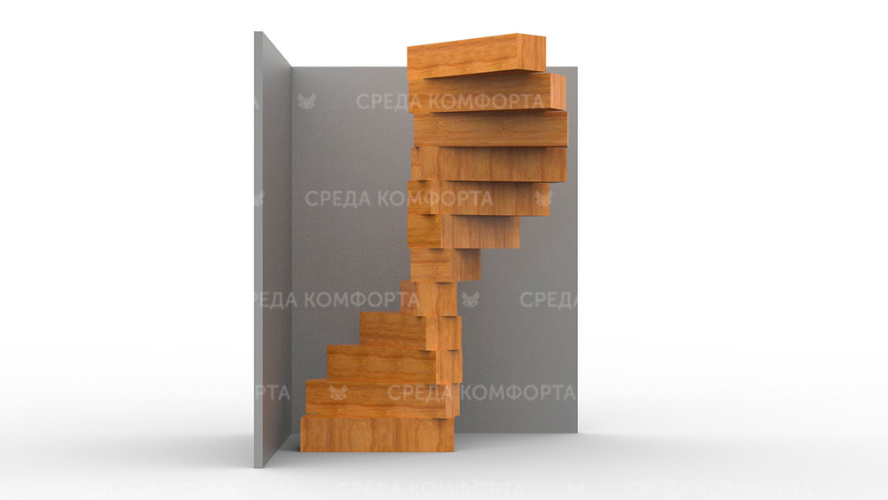 Деревянная лестница LSTN0020