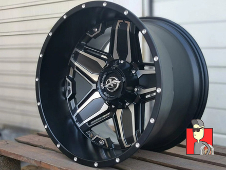 Комплект дисков XF OFF Road 20x10 et-12 5x139.7/5x150