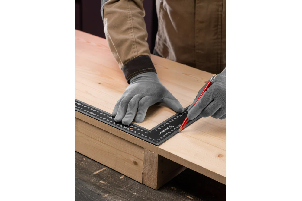 Угольник столярный, 400 мм х 600 мм, цельнометаллический// Matrix (Матрикс)