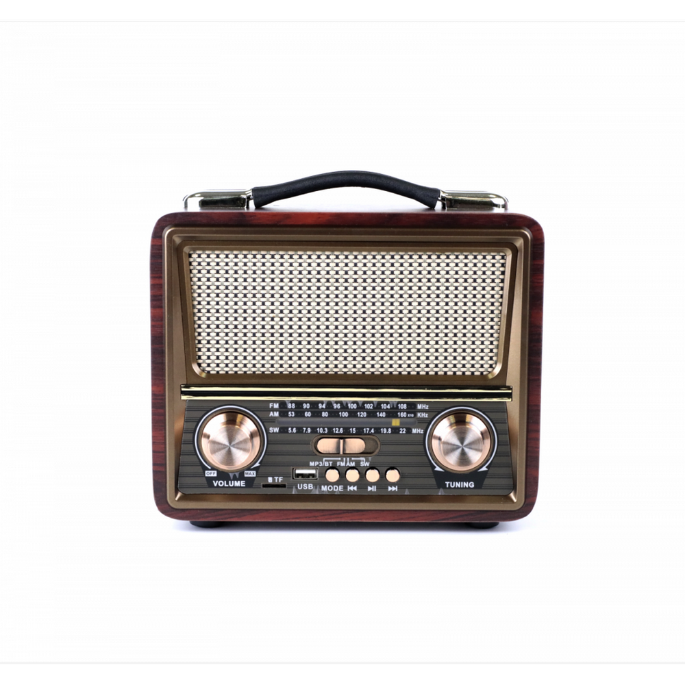 Радиоприемник в стиле ретро +MP3 плеер Raiseng R-2055Bluetooth