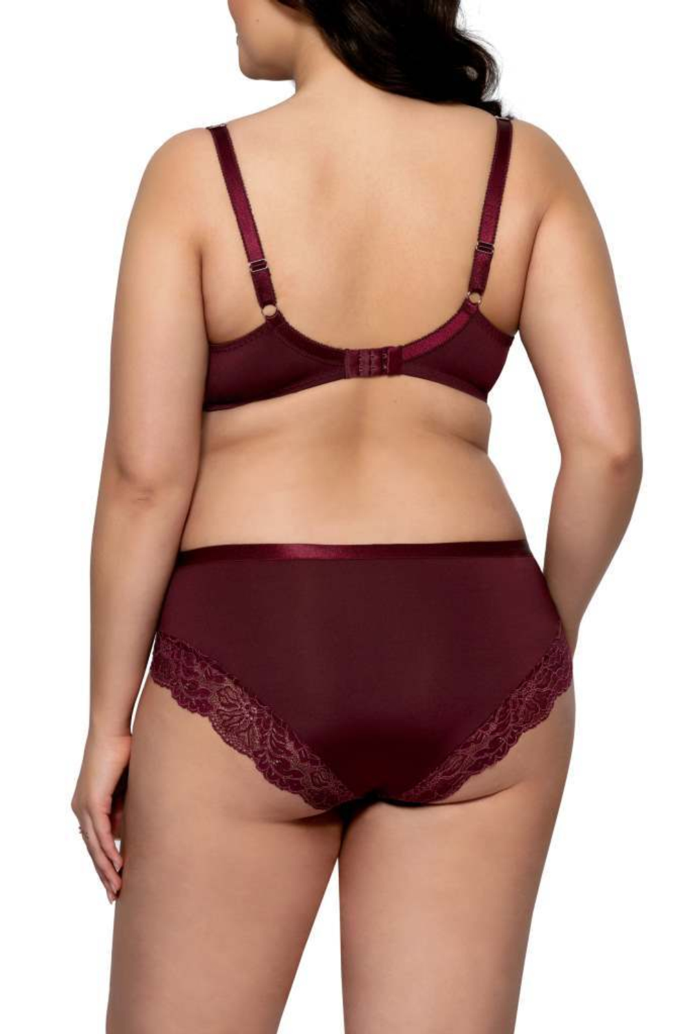 Бюстгальтер-балконет Benita (Размер: 95D) (Цвет: бордовый)