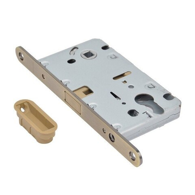 Замок с магнитной защелкой ARCHIE LM 5212 CL AB/ACF под цилиндр бронза