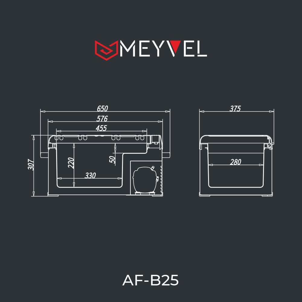 Автохолодильник Meyvel AF-B25