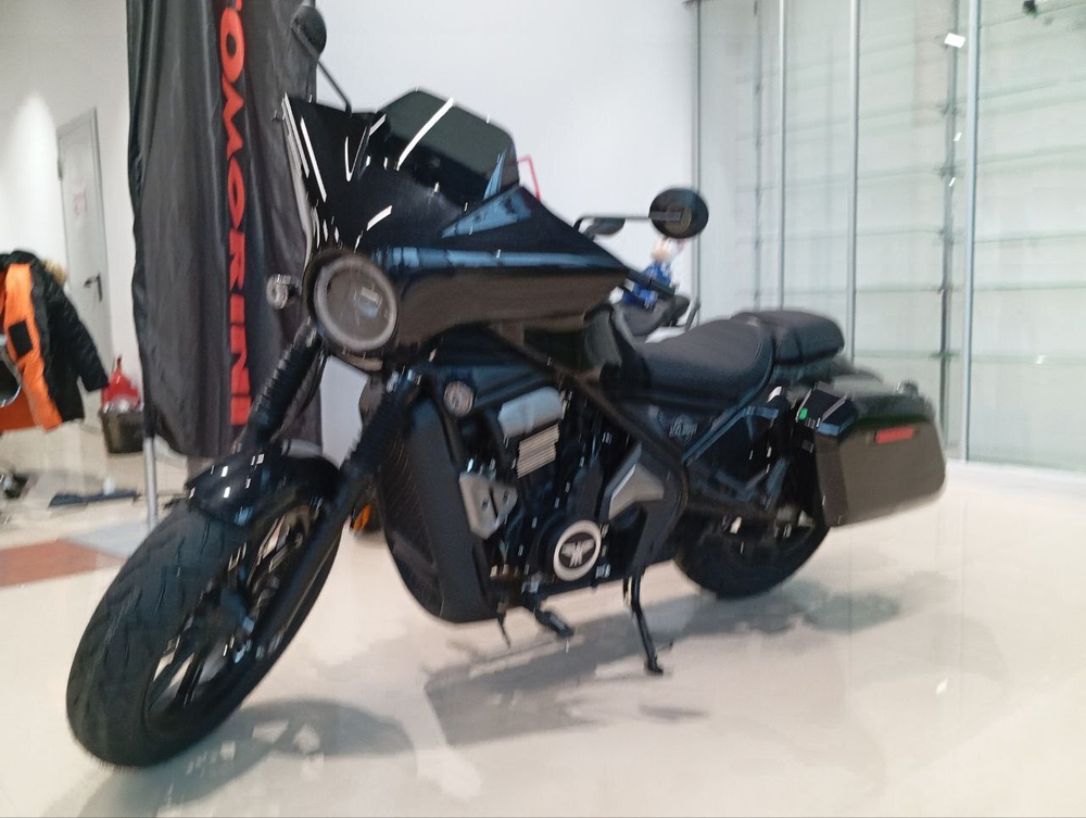 Мотоцикл Moto Morini CALIBRO BAGGER черный
