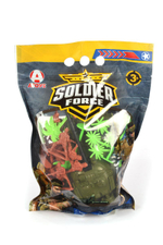 Пластмассовая игрушка "Танк и набор солдат" (48*32*9 см), пакет