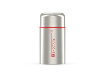 Термос для еды Biostal (0.75 литра), стальной