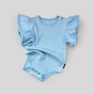 Боди с крылышками (голубая лапша)