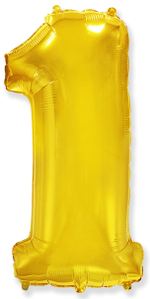 Шар Цифра Золотая