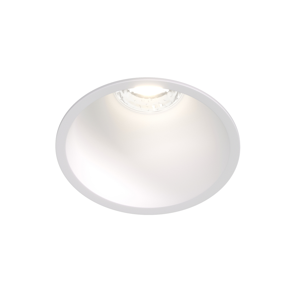 DK3026-WH Встраиваемый светильник, IP 20, 10 Вт, GU5.3, LED, белый, пластик