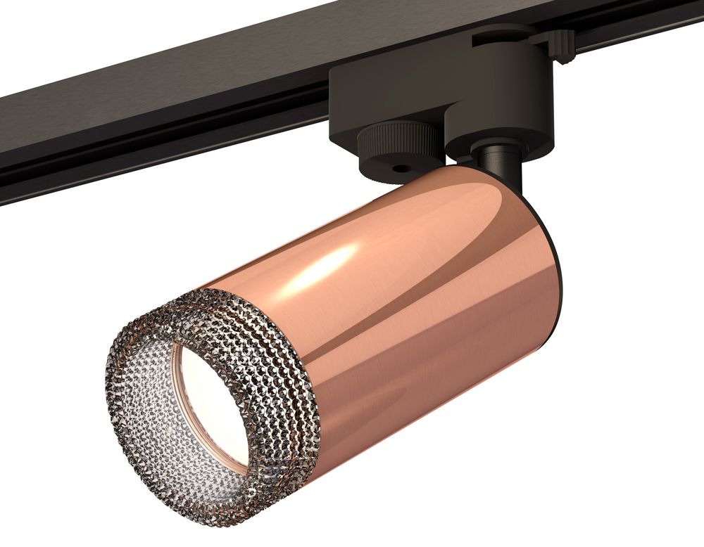 Ambrella Комплект трекового однофазного светильника с композитным хрусталем Track System XT6326011