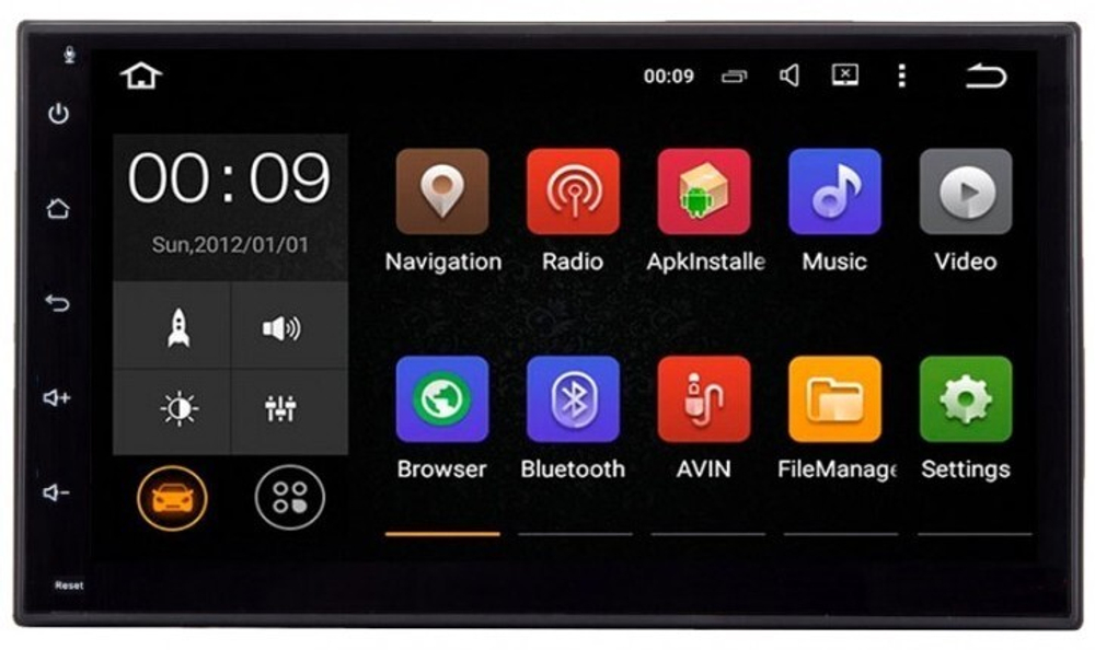 2DIN магнитола (экран 7") - Roximo RX-1002 Android 13, ТОП процессор, 8/128, SIM-слот