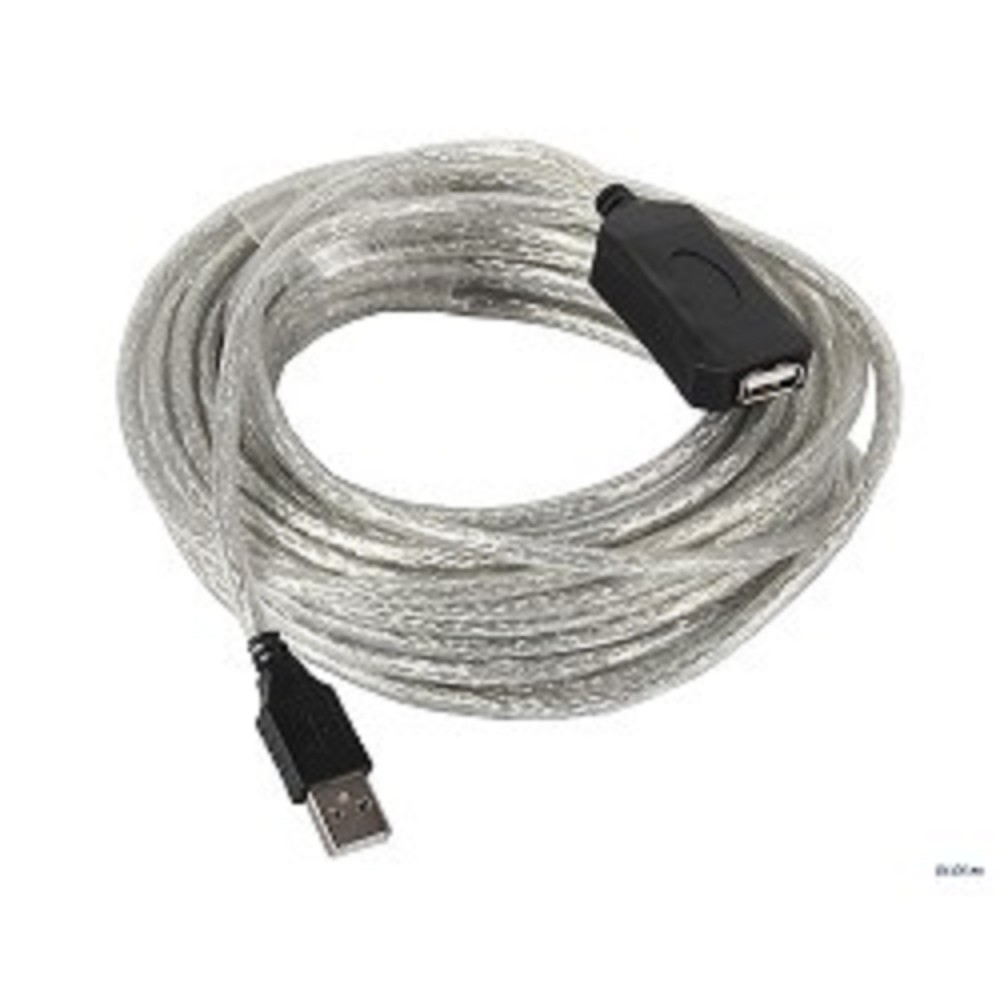 VCOM VUS7049-20M Кабель-адаптер USB2.0-repeater, удлинительный активный Af&gt; 20м [6937510851379]