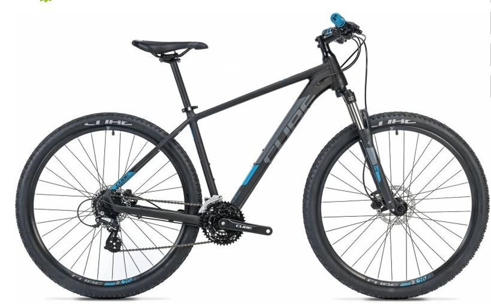 Велосипед CUBE 2019 AIM SE 29  blackґnґblue  19"