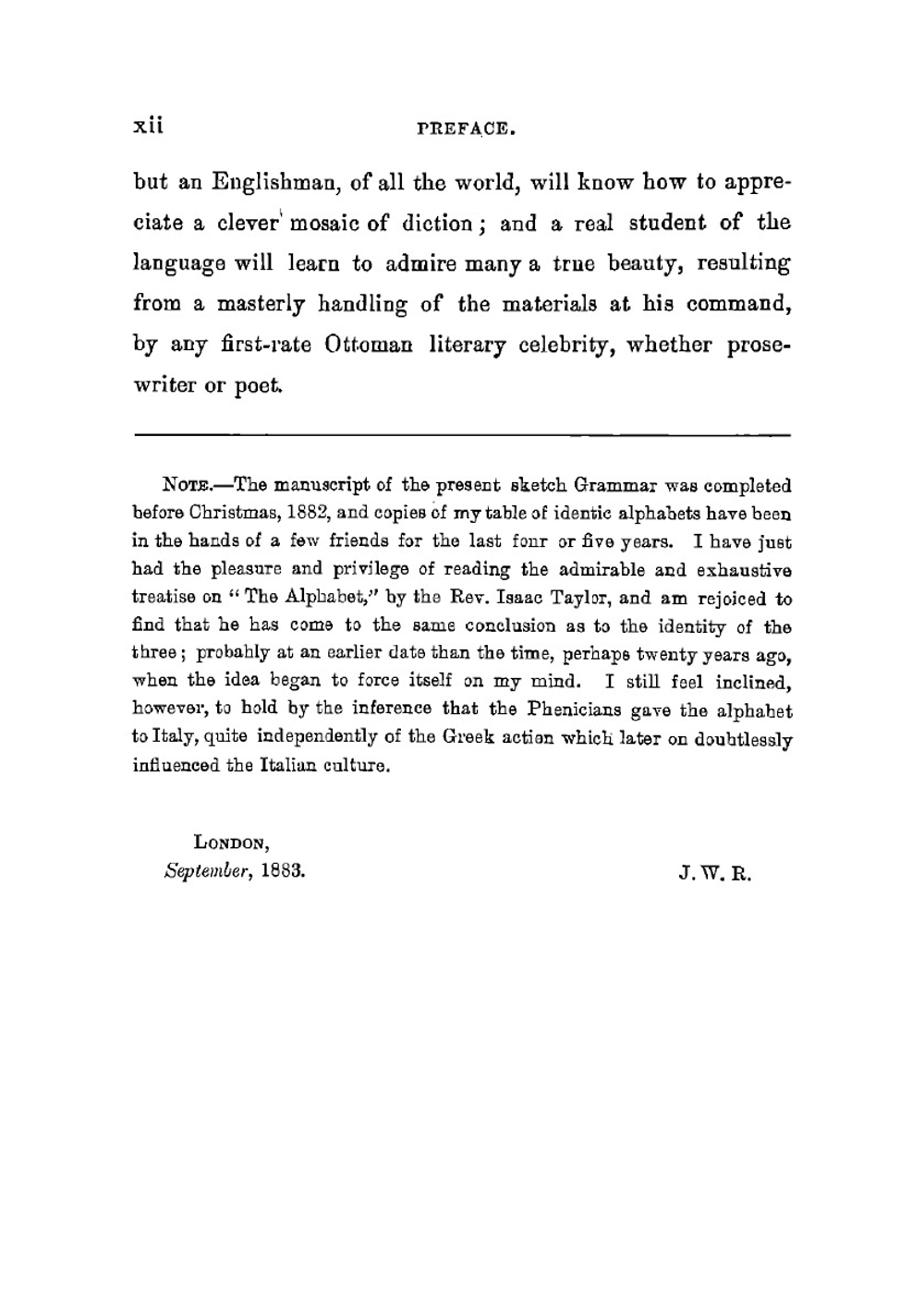 A simplified grammar of the Ottoman-Turkish language | James W. Redhouse