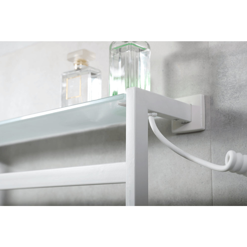 Полотенцесушитель N-333W Matt White (580х350x130)