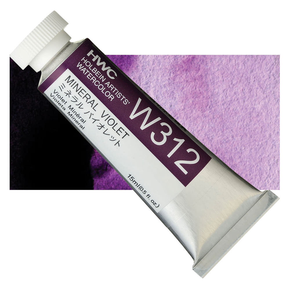 Акварель Holbein 15 мл. 312 [B] Mineral Violet