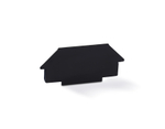 Заглушка для корпуса в натяжной потолок Standard 220V GL7204 BK черный 62*30*1.2 (2шт. в упаковке)