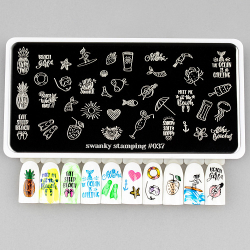 Пластина Swanky Stamping 037