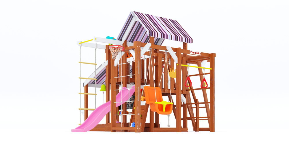 Детская площадка Савушка Тусун - 14 (розовый)