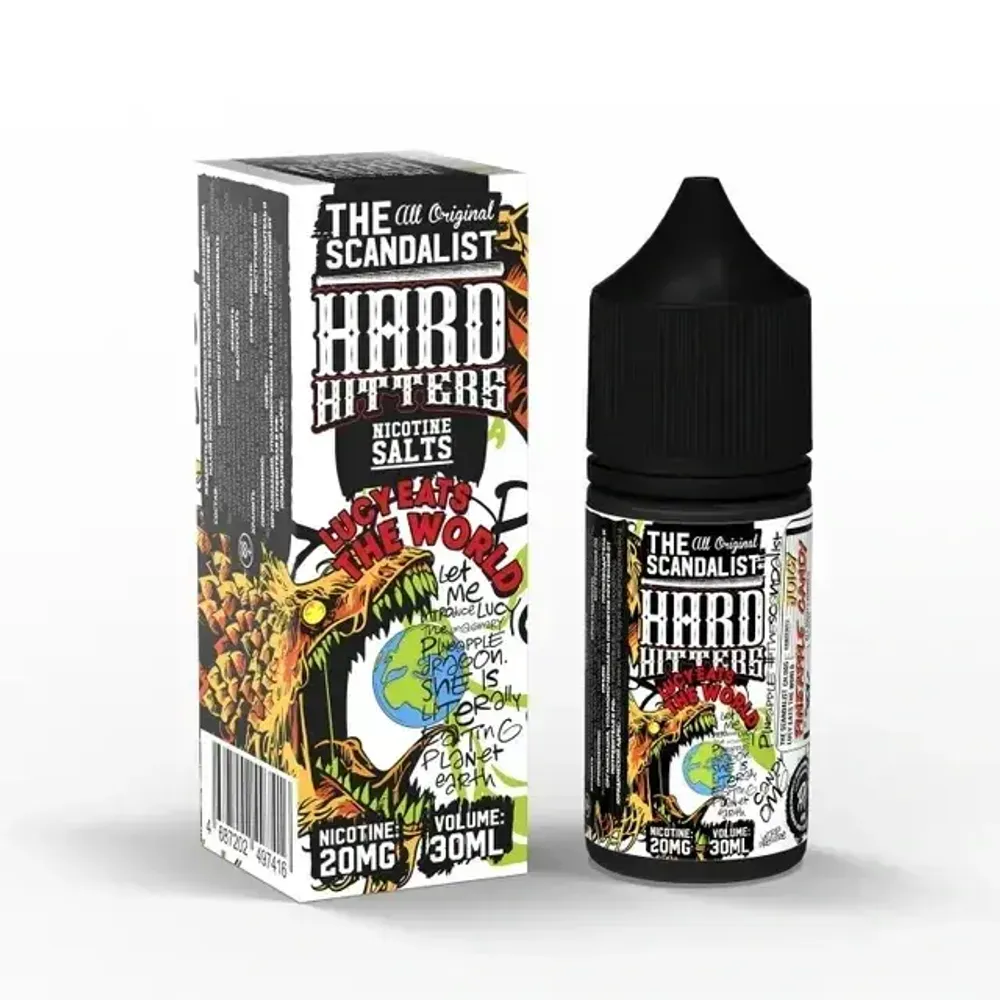 The Scandalist Hardhitters Salt 30 мл - Lucy Eats the World (Strong)