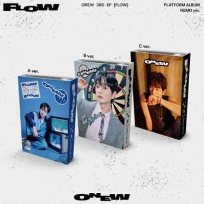 Альбом ONEW - FLOW 3rd Mini Album NEMO 3 Version SET