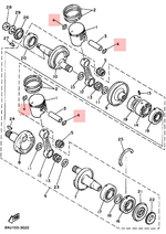 Стопорное кольцо Yamaha 934502105300
