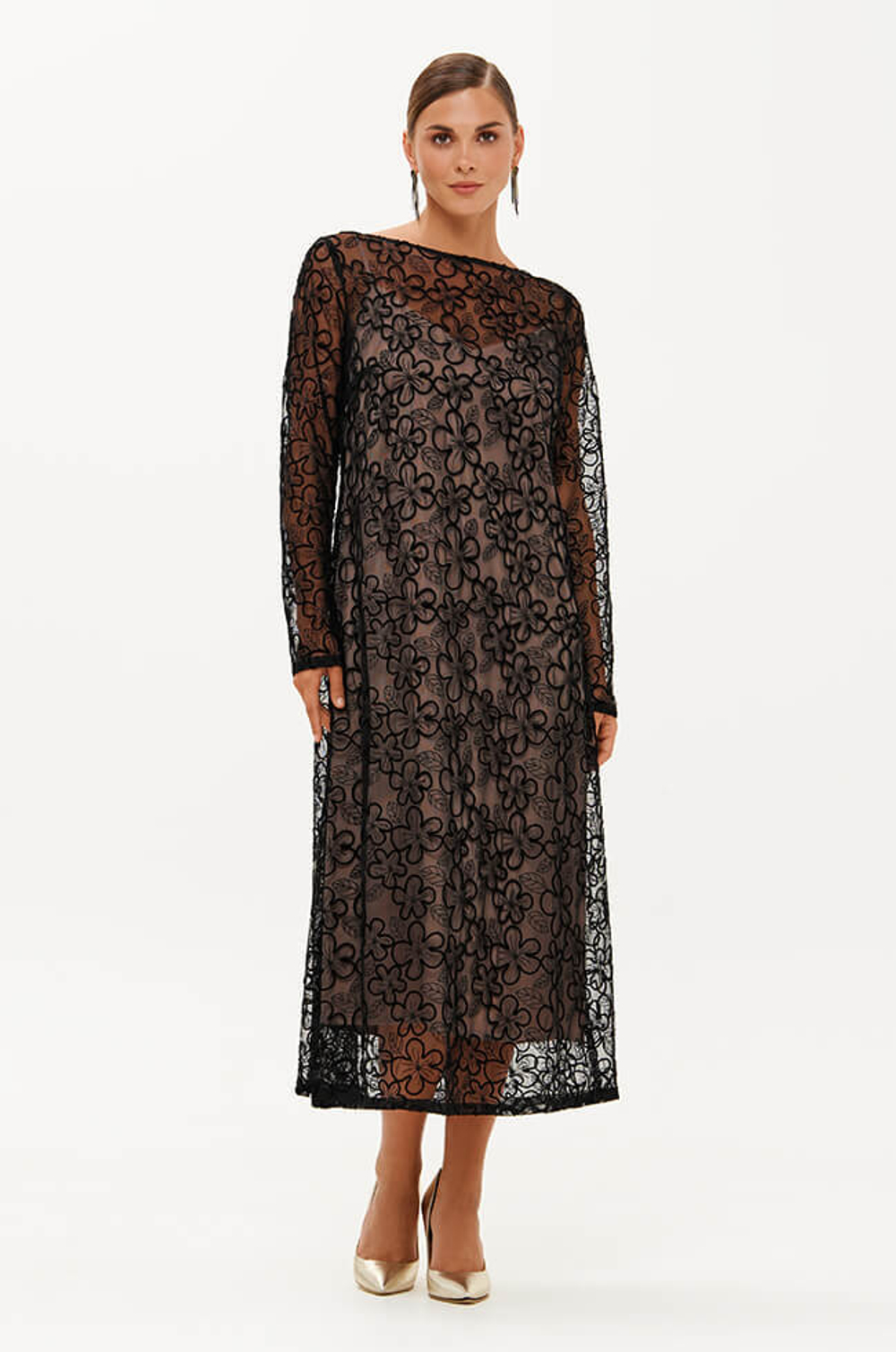 51717 Платье женское (черный)