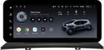 Магнитола для BMW X3 E83 2003-2010 (без штатного монитора) - Teyes LUX ONE ROUND монитор 12.3" 2K QLED на Android 10, Быстрая, CarPlay, 4G SIM-слот