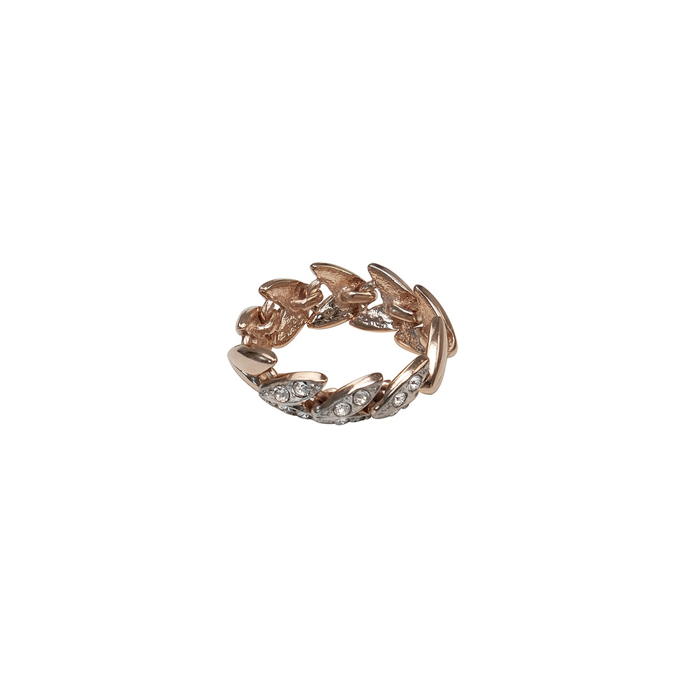 "Вьюнок" кольцо в золотом покрытии из коллекции "Леди" от Jenavi