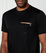 Футболка MCM - черный(MHTFSMM05)