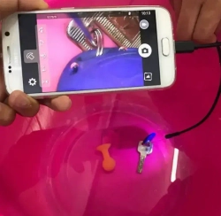 Эндоскоп Гибкая камера с подсветкой USB для Android и PC, провод 2м